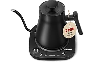 Electric Gooseneck Kettle with Temperature Control: Brewing Perfection at Home