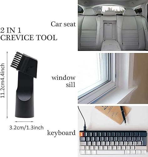 Miniatura 8 de Accesorios de aspiradora para aspiradora de tienda, kit de accesorios de limpieza de 1 14 pulgadas con adaptador universal de manguera de vacío,