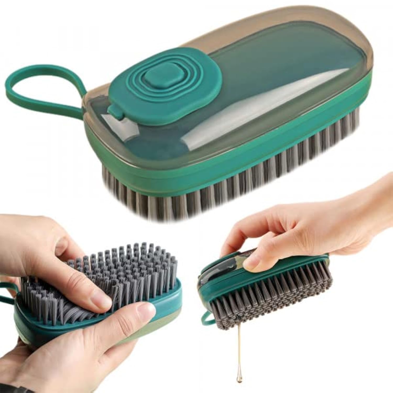 PARENCE Washing up Brush, Green/Blue, L