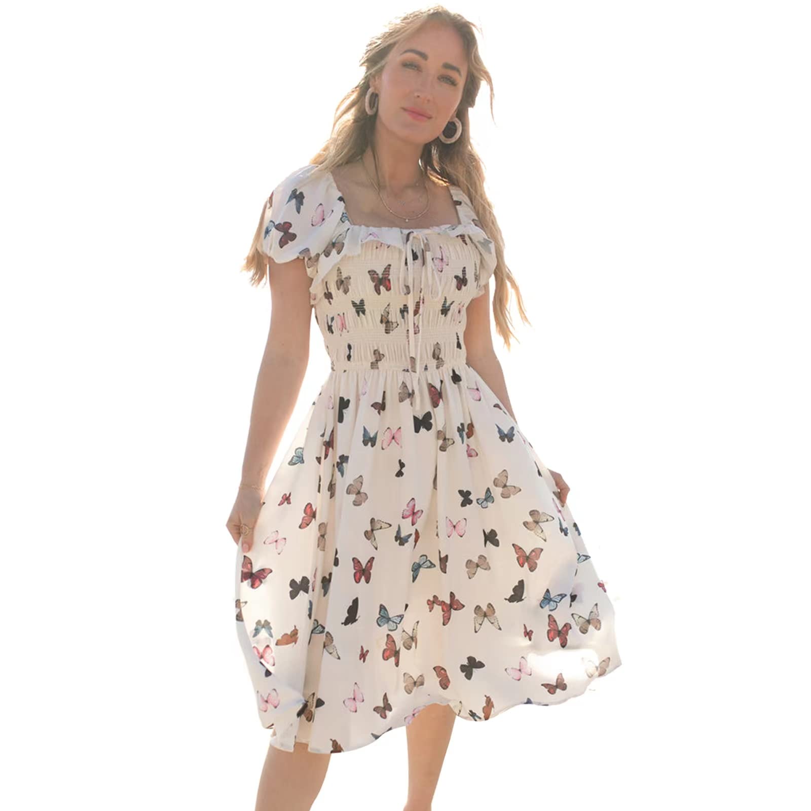 10 Best Butterfly Dress Womens Top Picks for Summer Hummingbirds Plus