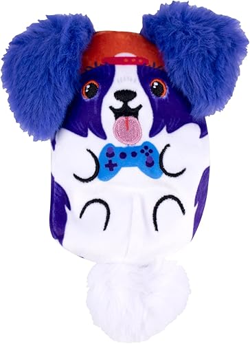 Miniatura 2 de Dogs vs Squirls - Angus & Annette - Paquete de 2 peluches esponjosos exclusivos de 4 pulgadas de Tienda. - Colecciónalos como relleno de calcetines,