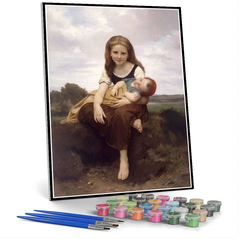 diy数字油絵 Amazon | DIY数字油絵キャンバスの油絵大人の子供のためのギフト