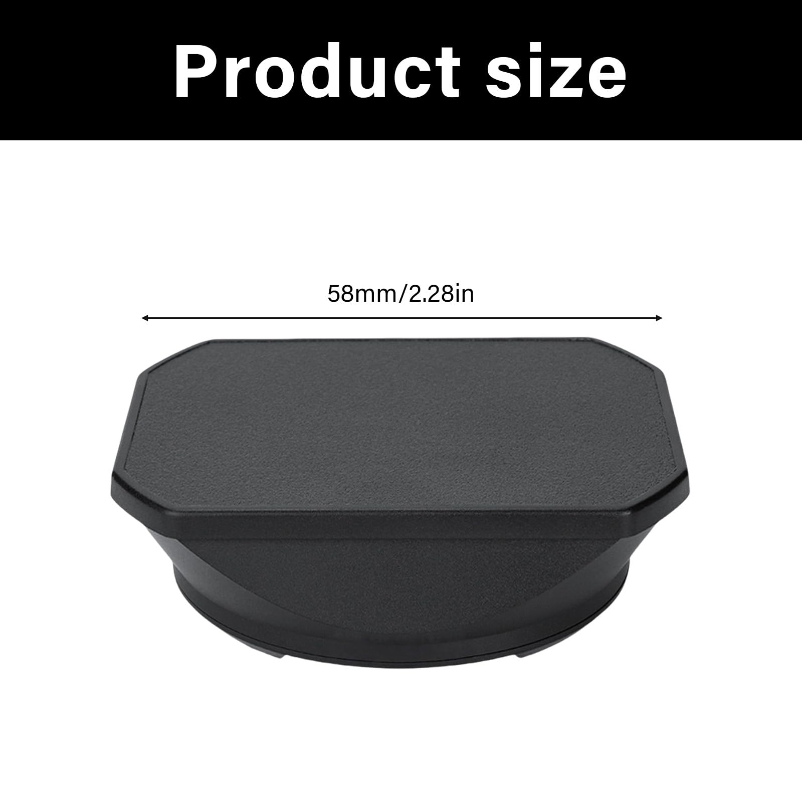 XF18-55 Supporto adattatore per obiettivo da 18-55 mm X -T30II -T30II -T30II -T30II -T30II -T30II -T30 -T20 fotocamera di protezione ombra quadrata