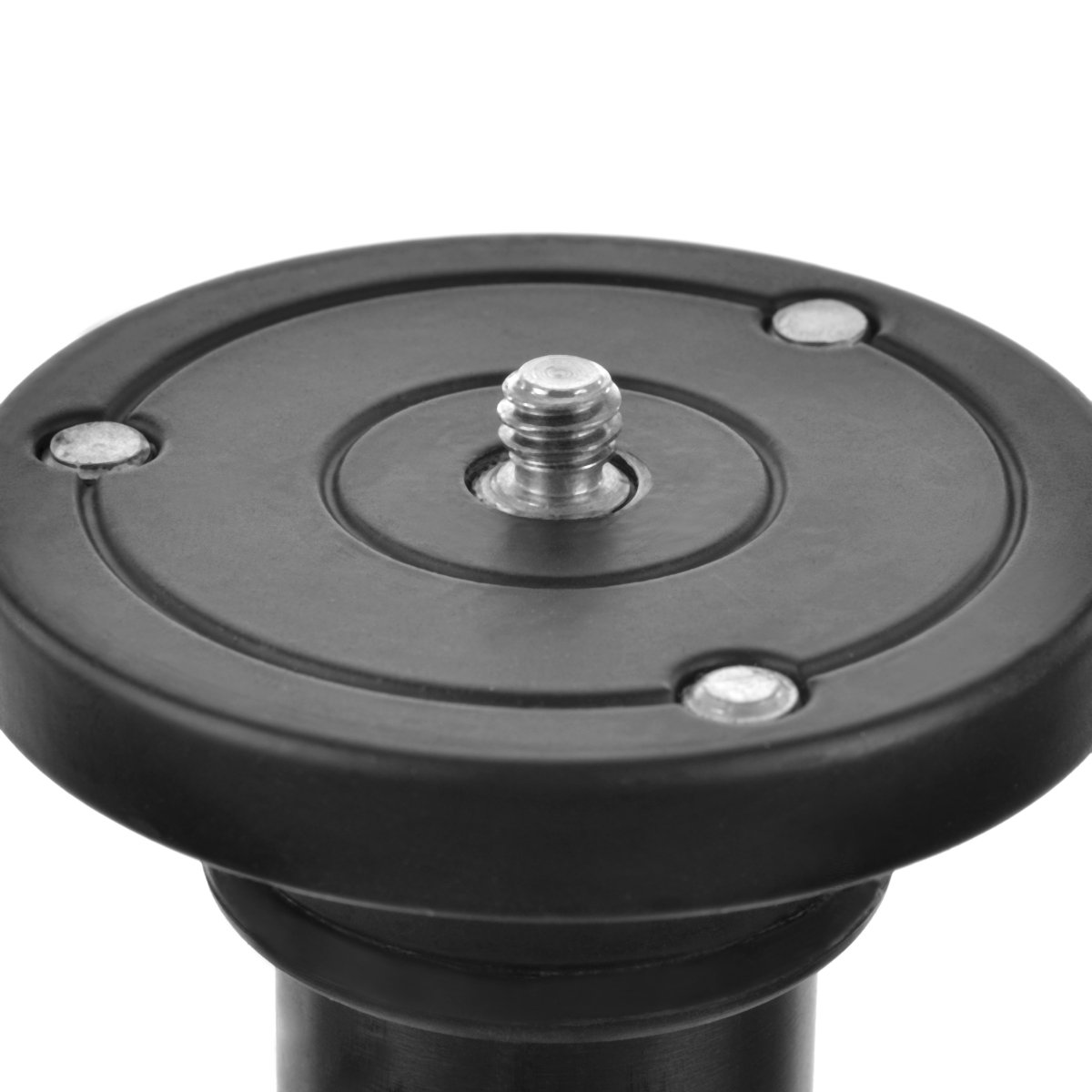 Walimex pro FT-665T Stativ bis 12 kg, Kamerastativ mit 3D-Neiger, Dreibeinstativ bis 185 cm ausziehbar, Fotostativ mit Libelle, Kompass, Schaumstoffgriffe