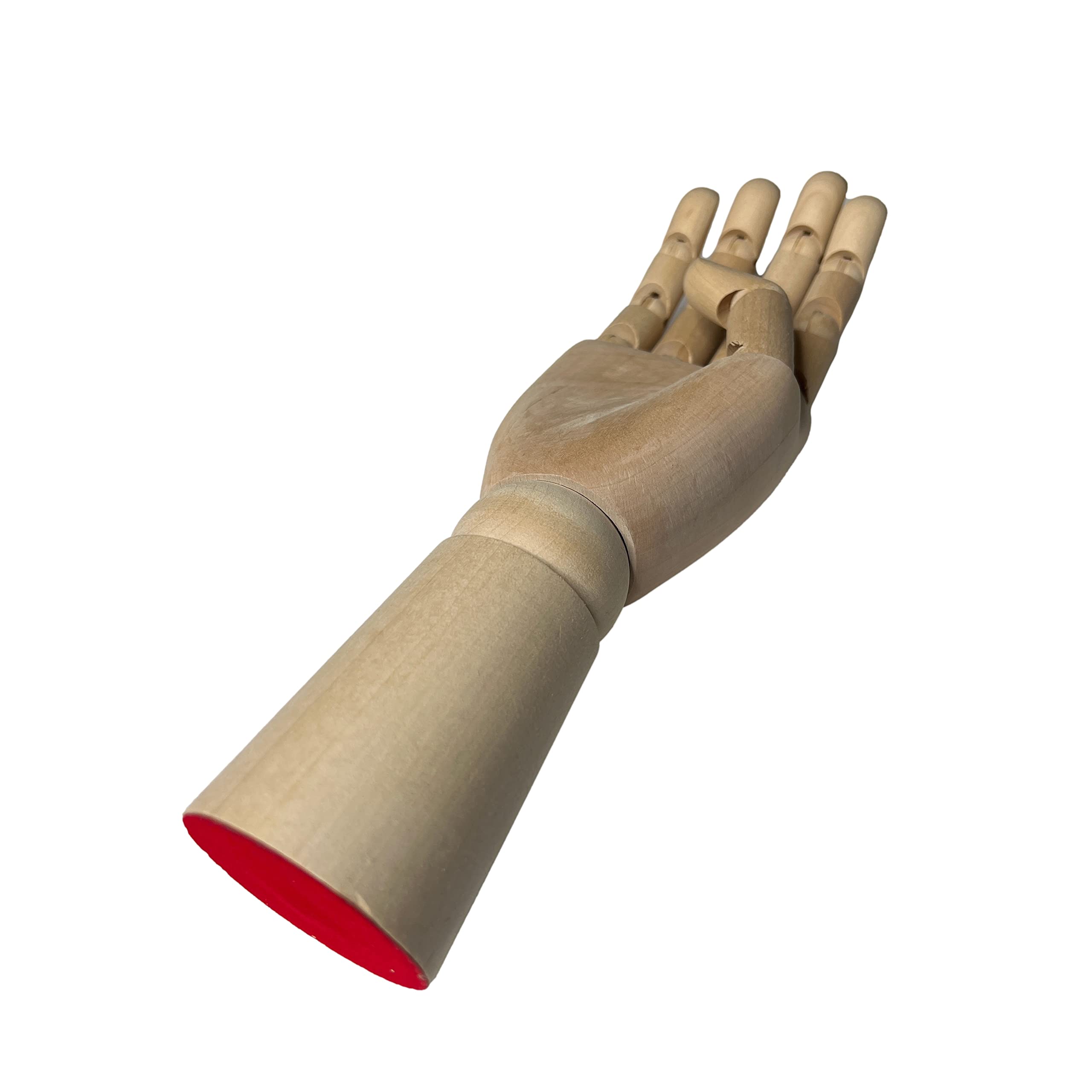 Main Articulée En Bois 25cm - Modèle Dessin Mannequin - Pour Artistes, Décor - Mouvement Réaliste