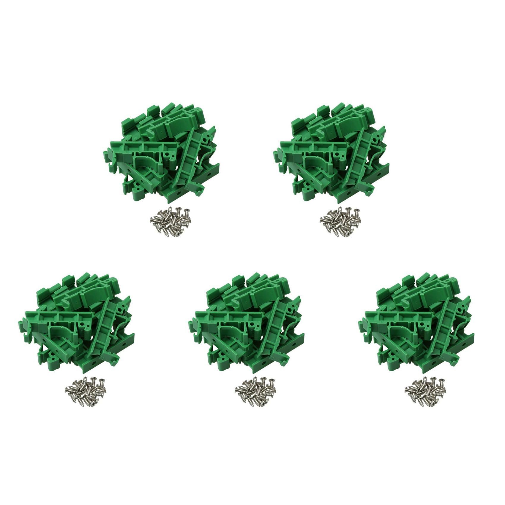 Adaptateur circuit imprimé DRG-01 support PCB pour rail DIN 35 connecteurs clips de fixation