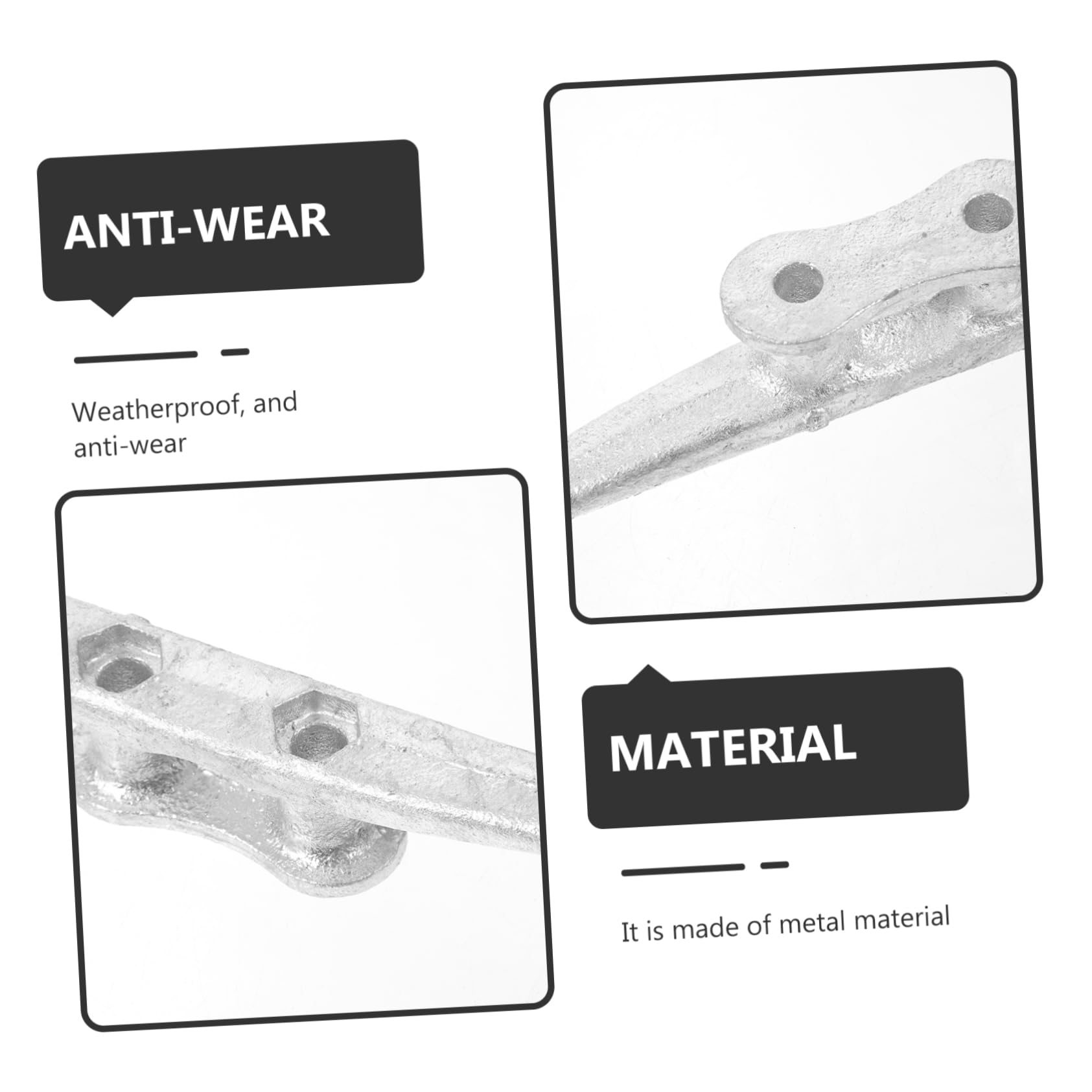 Hemobllo Accessori Kayak Dock Accessori per Barche Ormeggio Forniture per Barche Bitte per Corde per Barche Bitte in Acciaio Inossidabile Accessori per La Sicurezza delle Barche Metallo