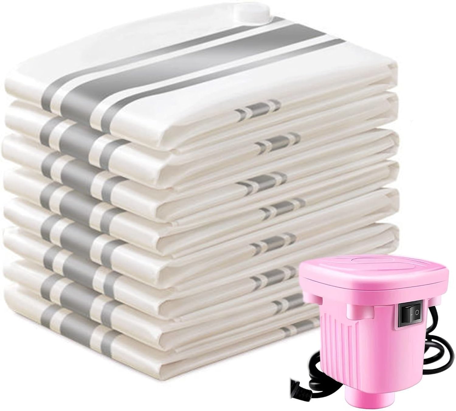 10 Pack Vacuum Storage Bags, Space Saver Bags Compression Storage Bags for