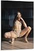 GONHO Emily Willis Poster Sexy Actress 18 Poster Cool Artworks Painting Wall Art Canvas Prints Hanging Picture Home Decor Posters 12x18inch30x45cm