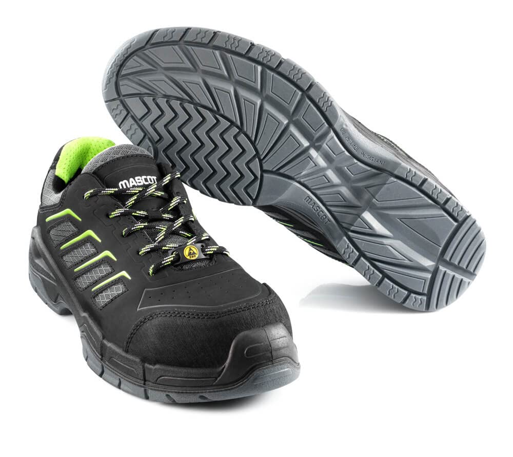 Mascot Black F0111-937-09 Manaslu Footwear Fit S3 System Safety Shoe, Size 1142,