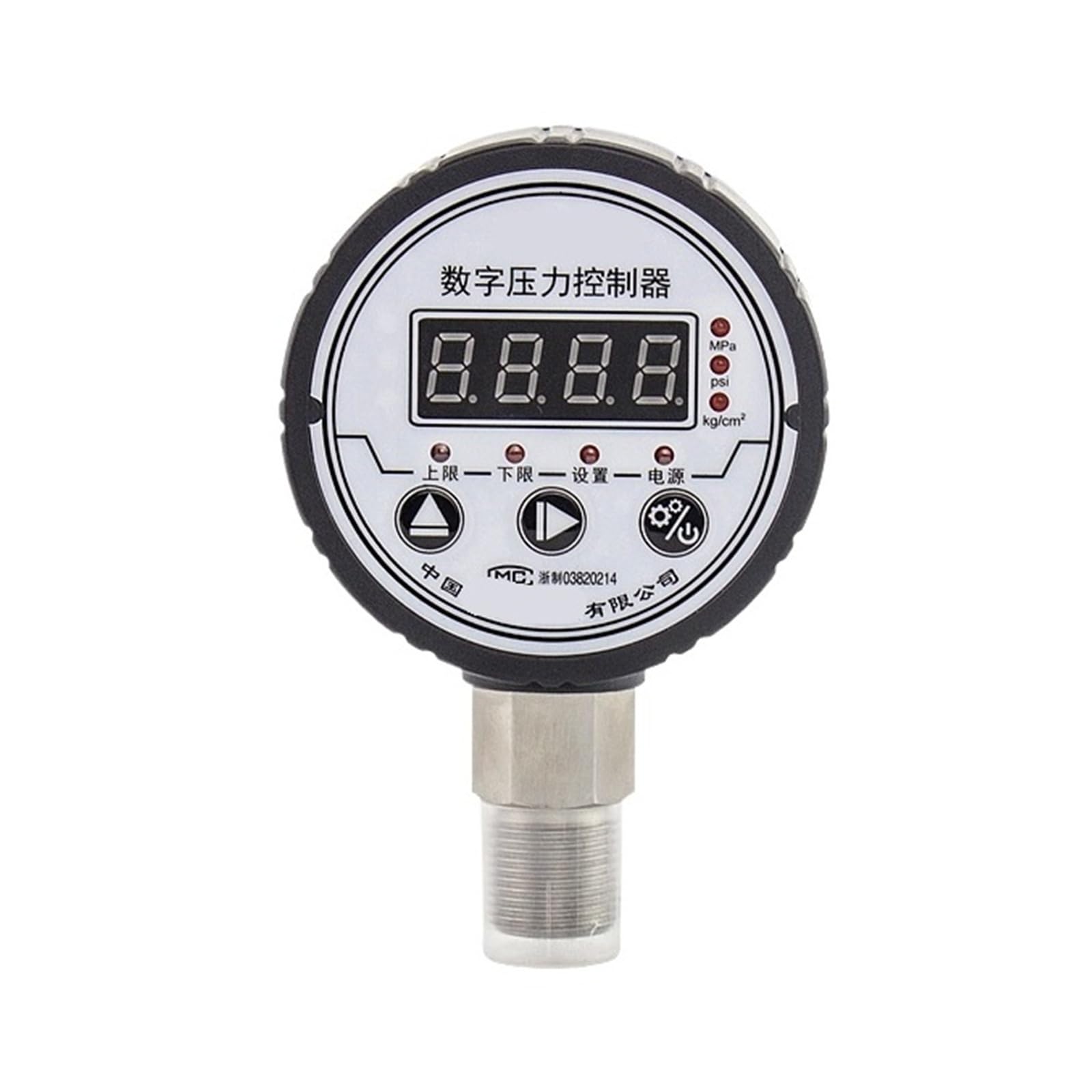 Manómetro de presión de contacto eléctrico con pantalla digital de control digital DPC-80(0～16 MPA)