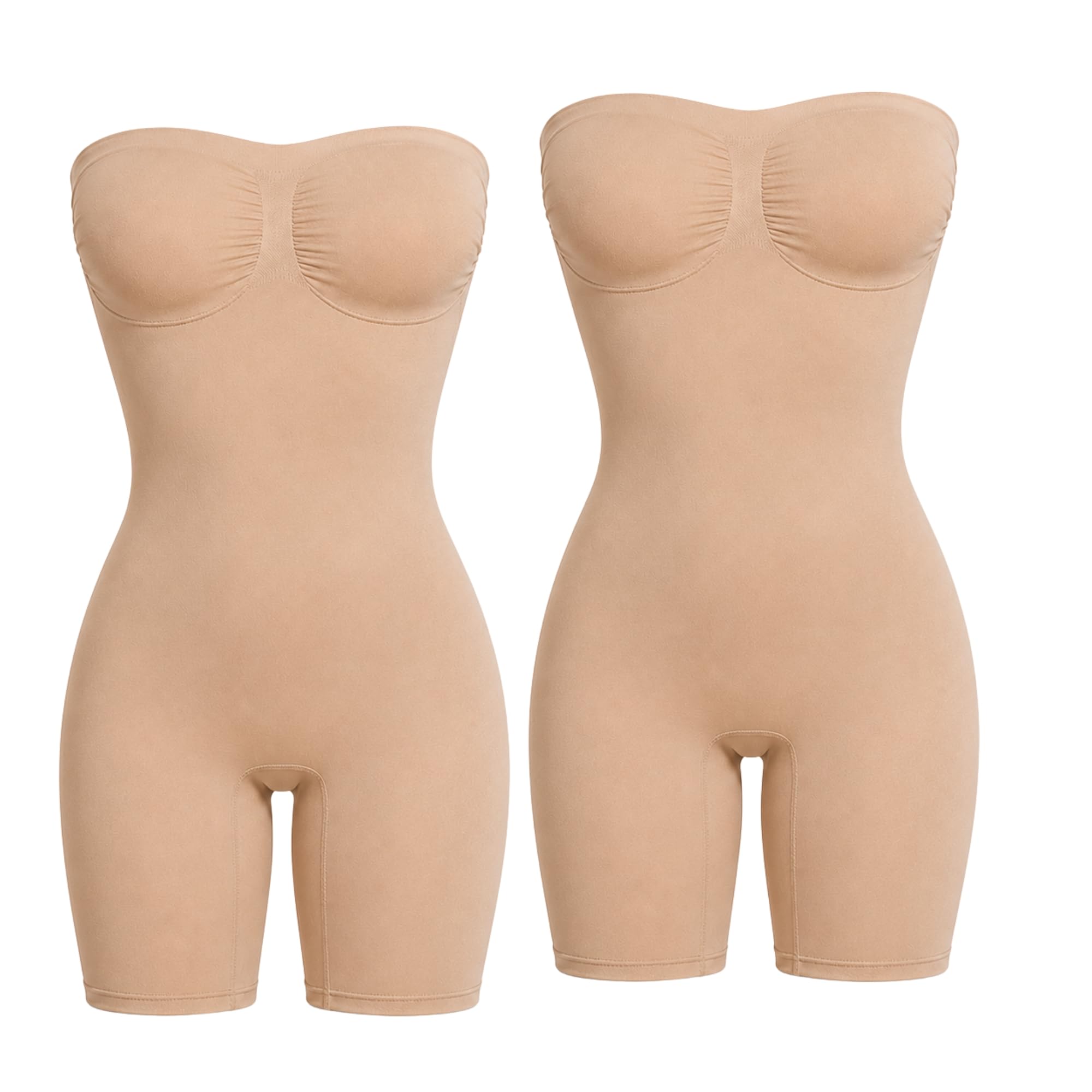 Women's Seamless Shapewear for Tummy Control | High Waist Compression Body Shaper | Slimming Sculpting Innerwear-image-34