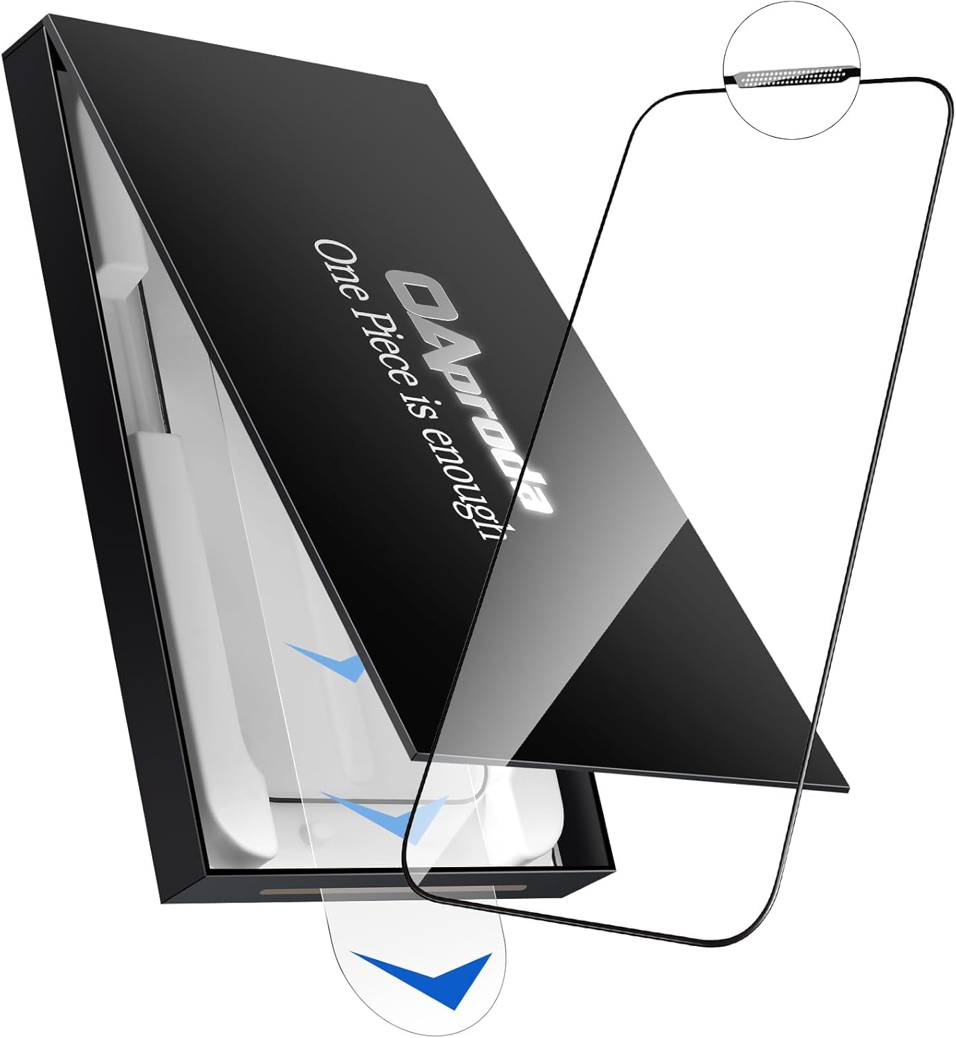 Amazon | 【 新型ガイド枠 超簡単貼り付け】OAproda ガラス