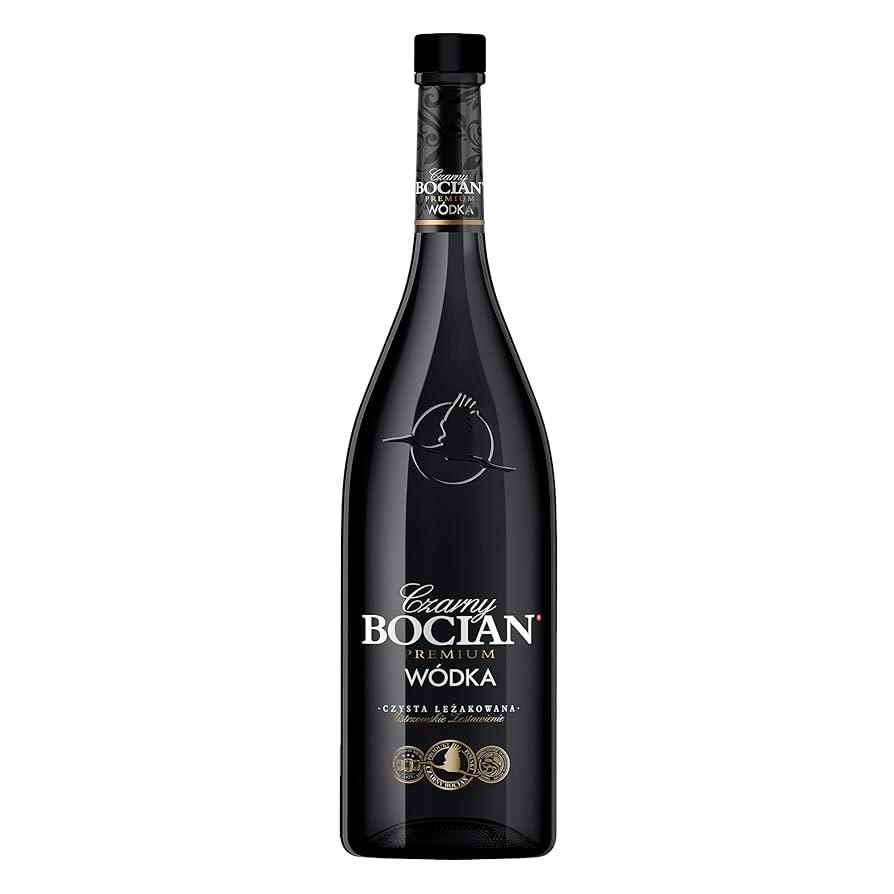 その他 BOCIAN PREMIUM QUALITY VODKA 500ml 40% Bocian Black Vodka 40% 50cl : Amazon.co.uk: Grocery