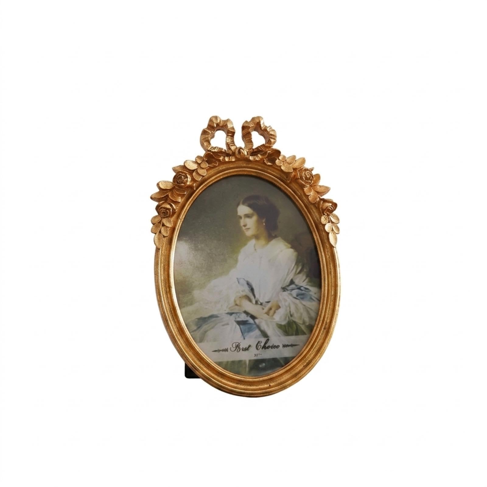 SNAPPSY Resin Photo Frame Antique-Style Ornate Frame with Floral Details Gold-Toned for Decorators, Art Collectors, Gallery Wall, Living Room, Studio 20x32cm-image-12