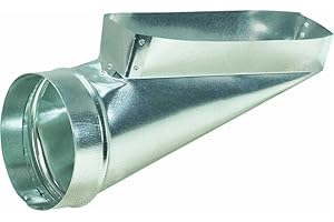 GV0668-C 4 X 12 To 6 White PVC Duct End Boot Rustproof...