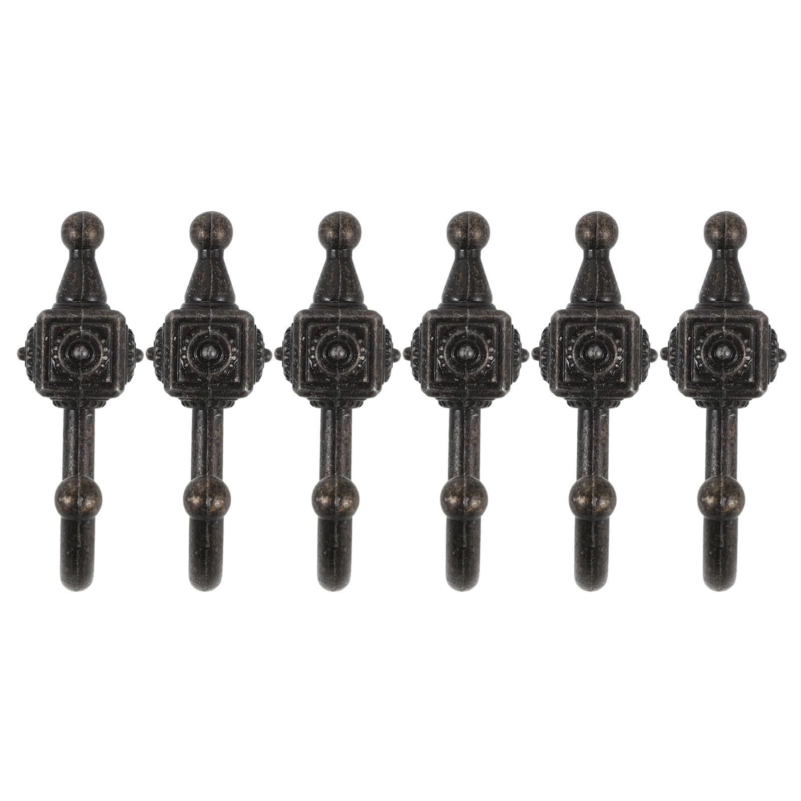 Crochets muraux décoratifs lot de 6 pour organiser la chambre et la salle de bain