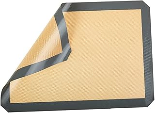 LIFKOME 1Pc Tapete De Cozimento Para Macaron Tapetes De Silicone Para Assar Assadeiras Para Biscoitos Tapete De Cozimento Para Bolos De Silicone Forro De Forno Antiaderente Tapetes Para