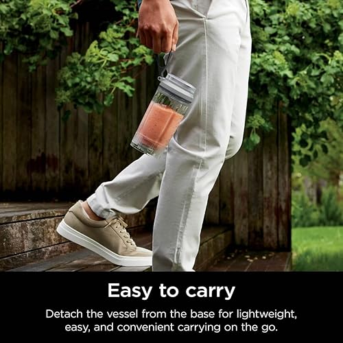 Miniatura 6 de Ninja Blast Max - Batidora portátil con recipiente Twist & Go de 22 onzas, potente mezcla inalámbrica para batidos, batidos y bebidas congeladas