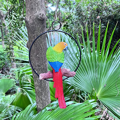 Generic PARROT Statue 11 Inch Tropical Sculpture thumb #6