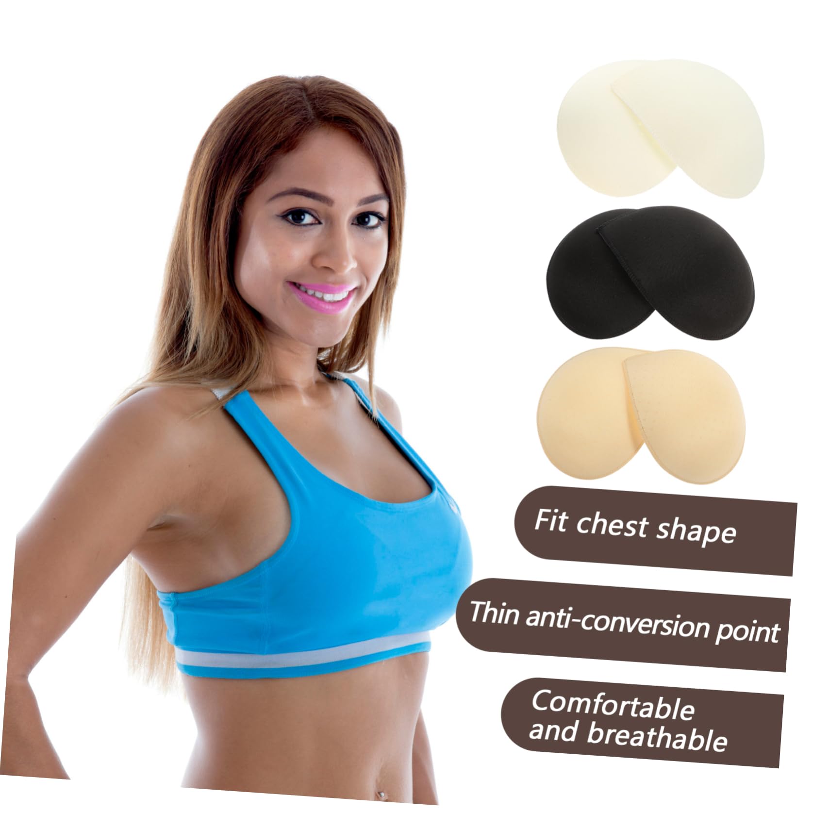 Holibanna Sostén Inserciones De Sujetador Sujetadores Lactancia Sujetadores De Lactancia Almohadillas Para Sujetador Inserciones De Almohadillas De Sujetador Esponja