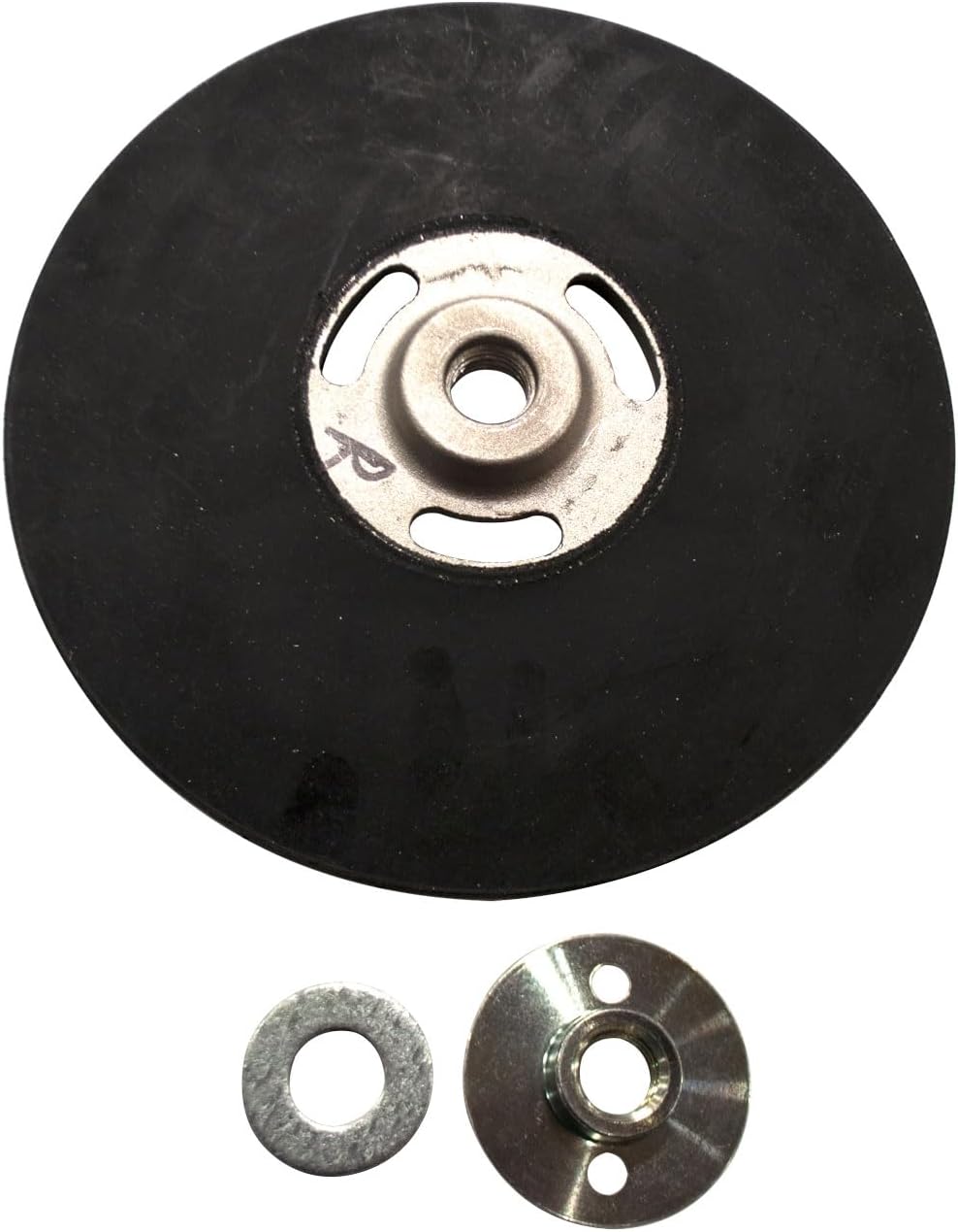 United Abrasives- SAIT 7 INCH BACKING PAD MED. 5/8-11 THR (QTY: 1), Multi, One Size, 95018