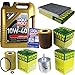 Produktbild Filter Set Inspektionspaket 5 Liter Liqui Moly Motoröl Leichtlauf 10W-40 MANN-FILTER Innenraumfilter Kraftstofffilter Luftfilter Ölfilter