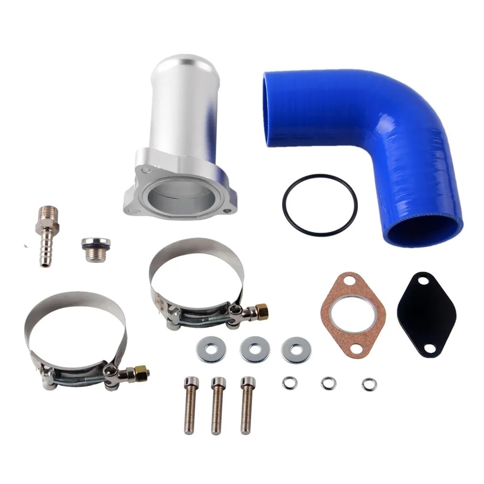Adaptor Kit for VW for Golf for Skoda 1.9 TDI PD130 & PD150 with Silicone Elbow EGR Valve Exaust Gas Recirculation Valve