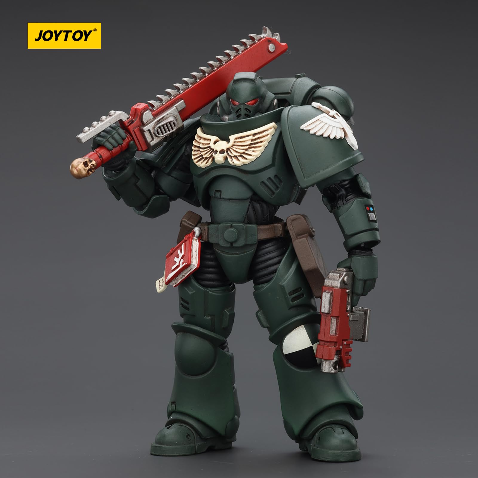 JOYTOY Warhammer 40k Dark Angels Intercessors Brother Asharr 1/18 Action Figure Collect And Display Model - Image 4