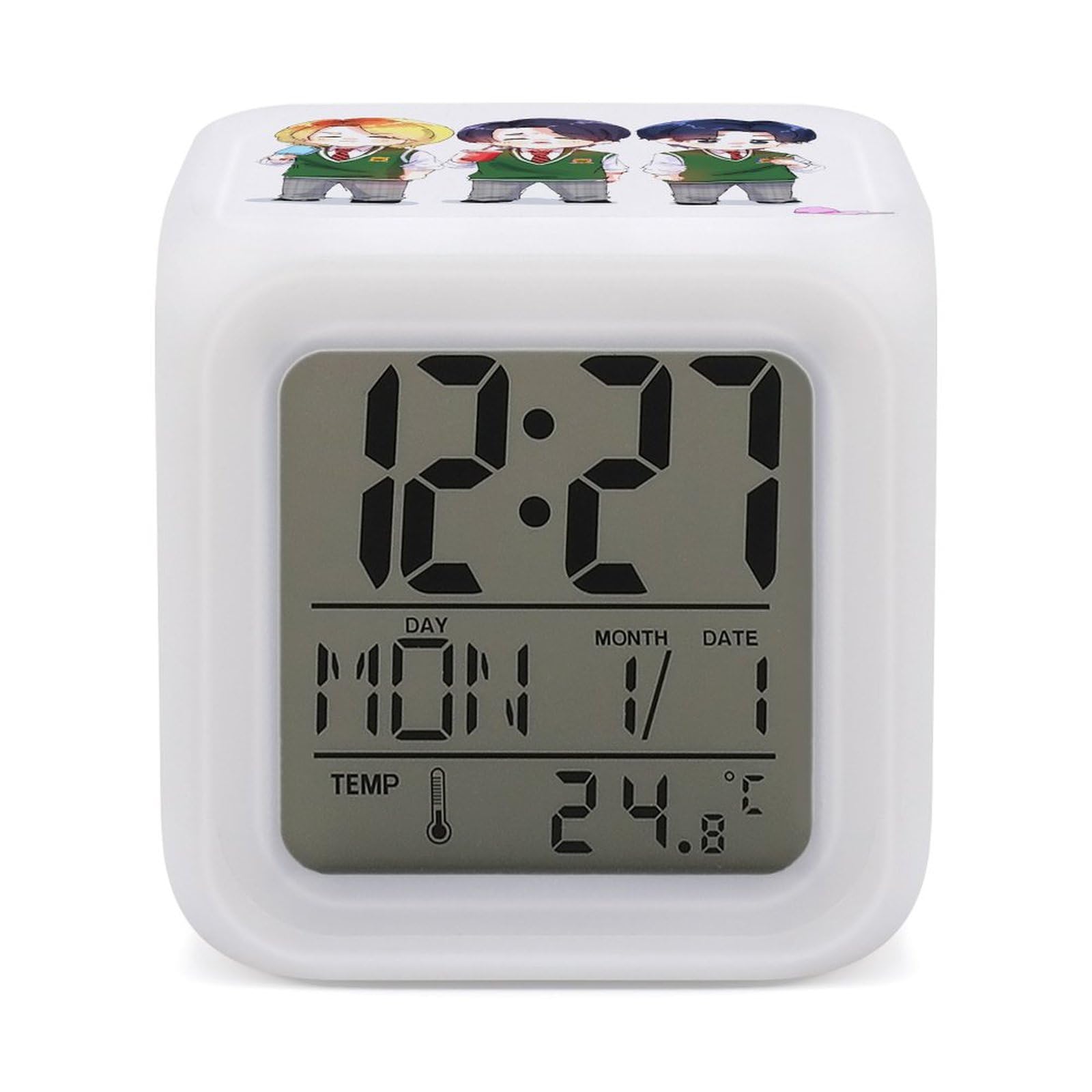 Amazon.co.jp: ミセスグリーンアップル 97 目覚まし時計 立体