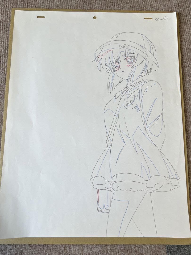 Amazon.co.jp: ひぐらしのなく頃に 直筆 原画 大判 竜宮レナ 猫殺し編