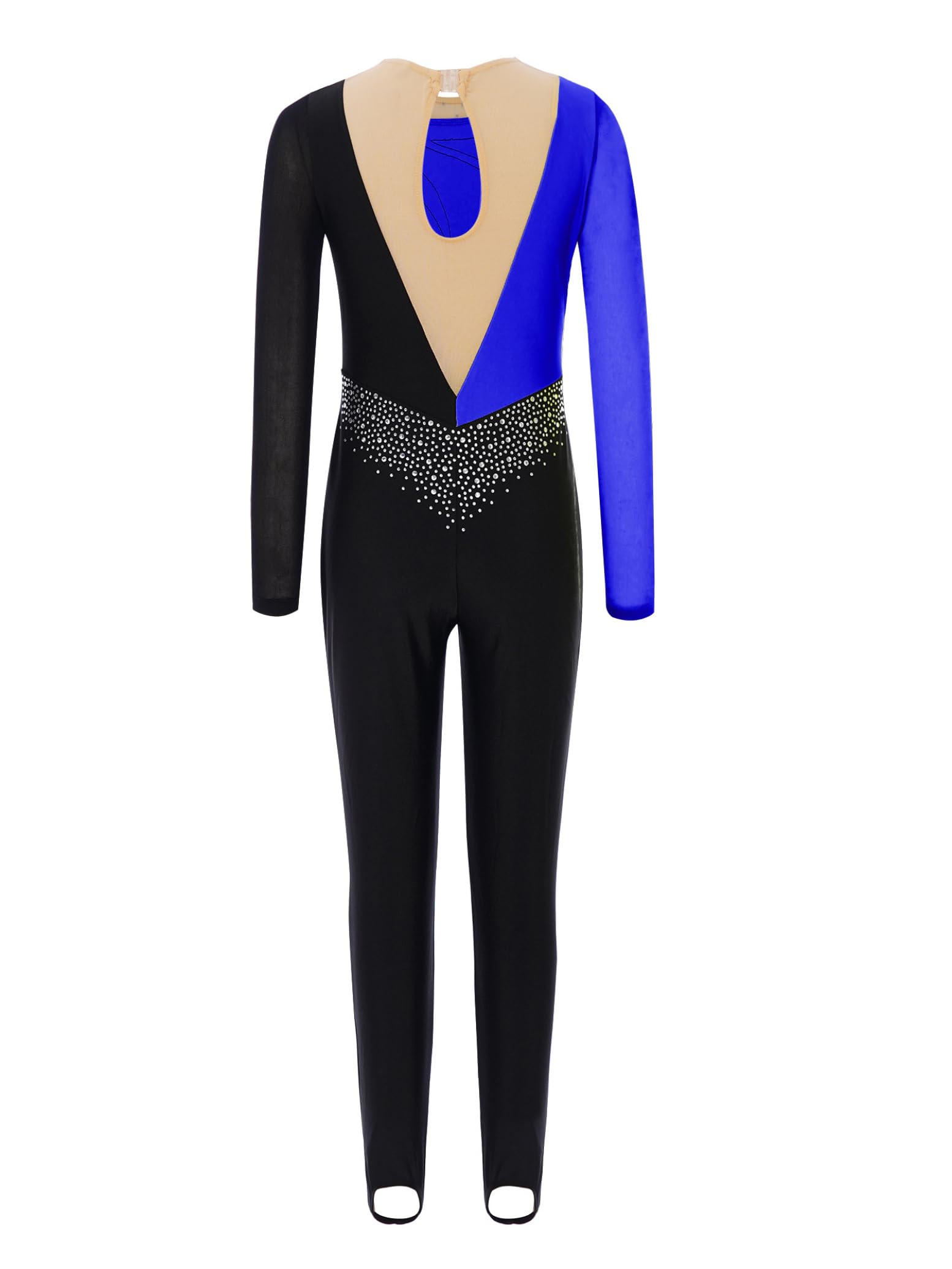 Sport Yoga Gym Combinaison Enfant Fille Sport Académique Justaucorps De Gymnastique Body Danse Ballet Manche Longue Jumpsuit 6-16 Ans