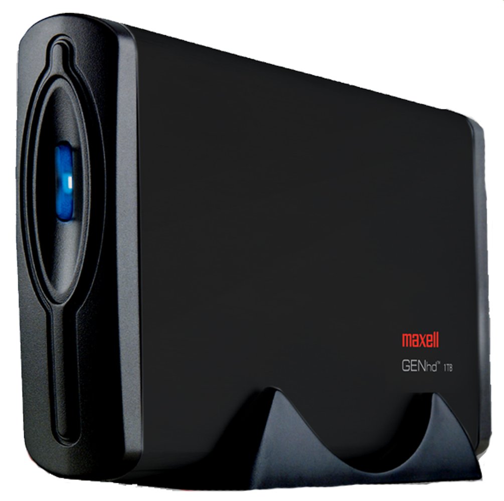 Maxell 1 TB GENhd Disco Duro Externo 1024 GB Negro