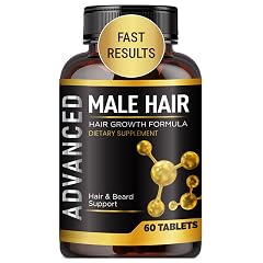 Hair Growth Vitamins For Men-Anti Hair Loss Support Vitamins Pills Dht Blocker For Men Regrow Hair Beard Growth
