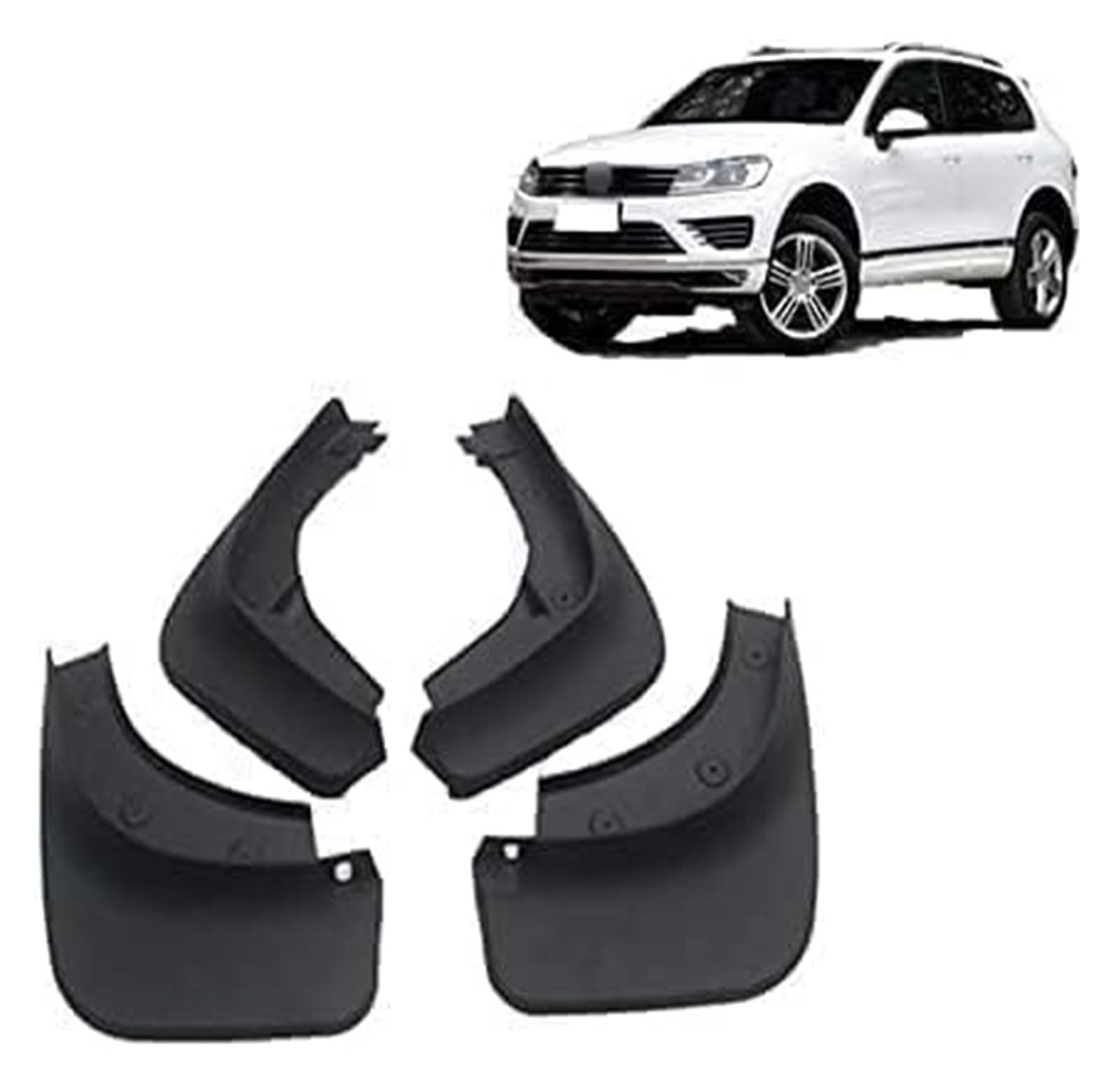 Per VW Per TOUAREG Line 2016-2023- Paraspruzzi Anteriori Posteriori Parafanghi Per Pneumatici Accessori Per Protezioni Passaruota Parafanghi Anteriori E Posteriori