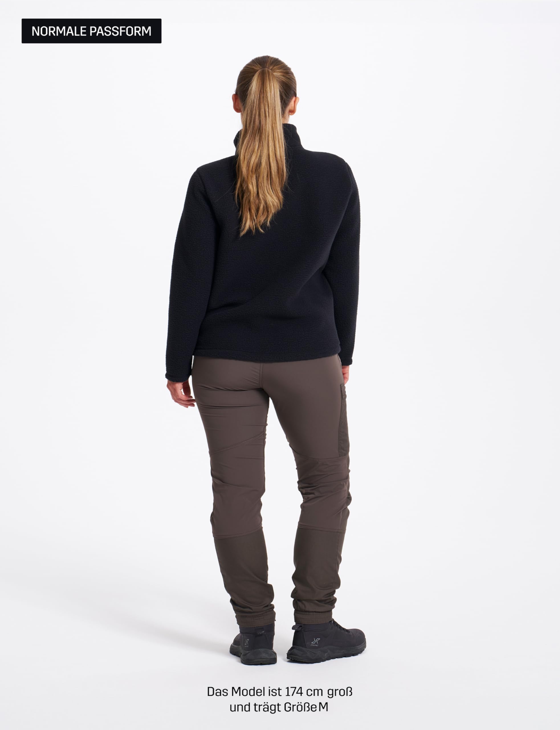 RevolutionRace Moss Pile Fleece für Damen, Weiches Fleecejacke perfekte für Wanderungen und Outdoor-Abenteuer