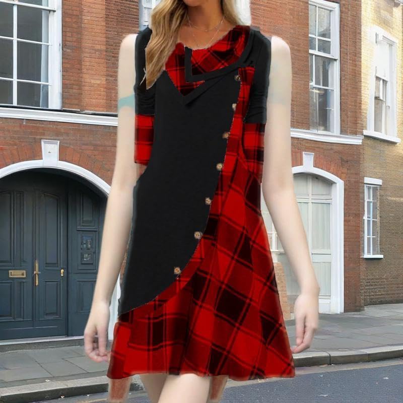 Winter Dresses for Women Wedding Guests Casual Cute Heart Long Sleeve Tiered Maxi Dress with Pockets Plus Size - Image 6