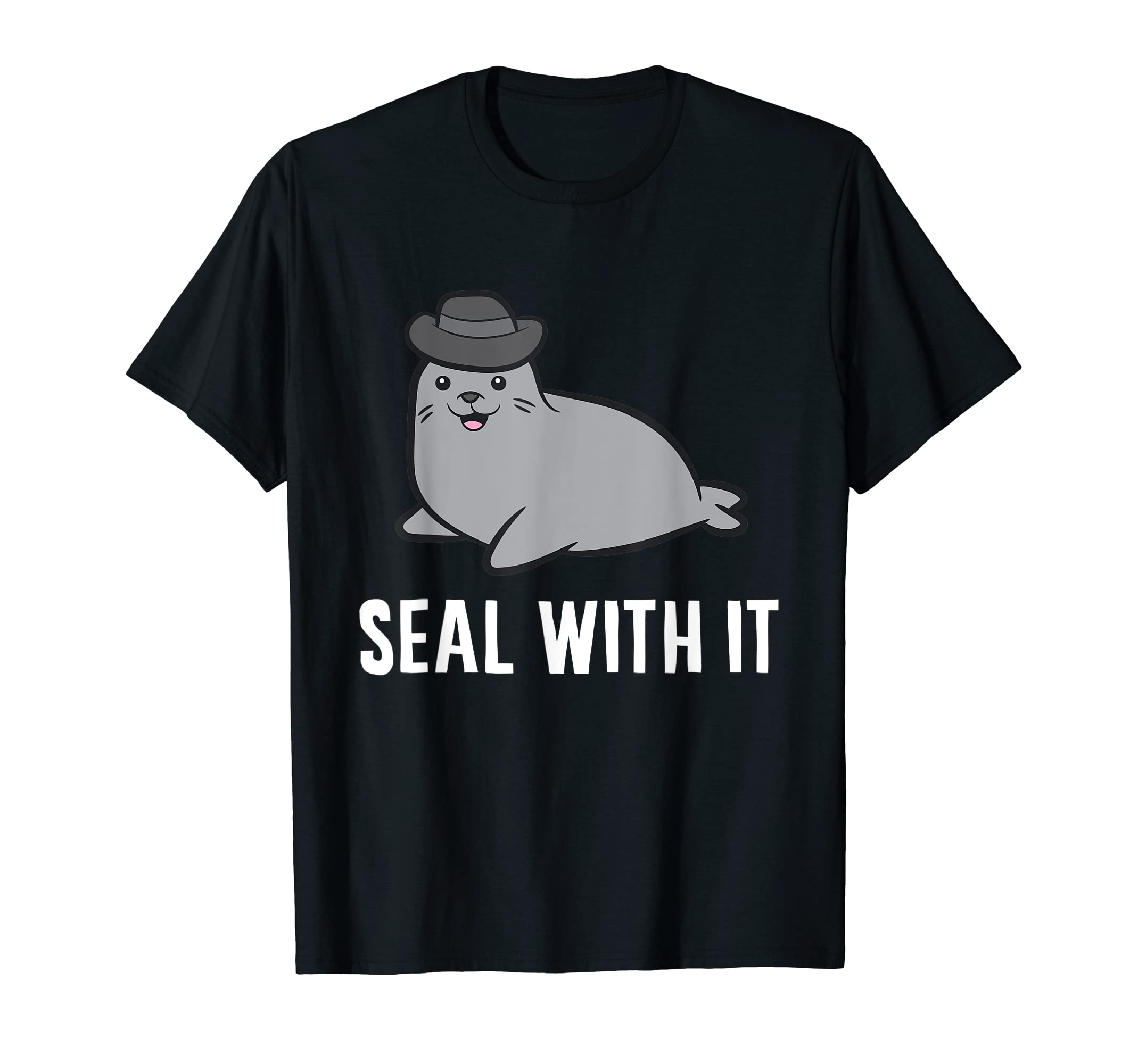 Seal With It Funny Seal Saying T-ShirtOEKO-TEX STANDARD 100