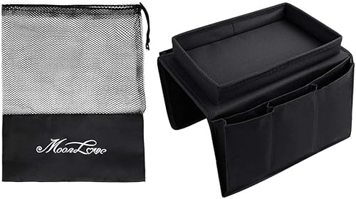 Miniatura 4 de Organizador para sofá, reposabrazos, sillón, sillón, bolsillo de almacenamiento con 8 bolsillos, soporte para control remoto de TV, bolsa de