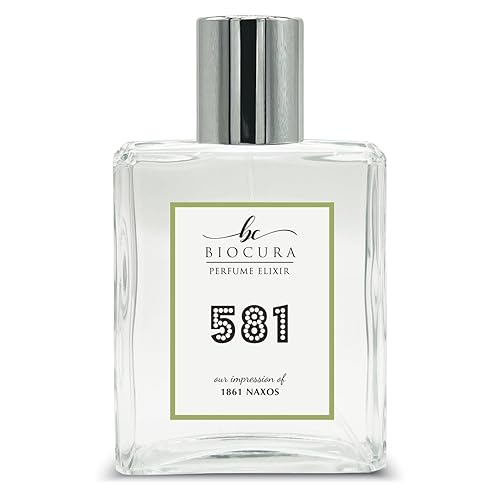 BC Perfume 581 Inspired by 1861 Naxos para mujeres y hombres, réplica de fragancias Dupes, Eau de Parfum en aerosol, 3.4 onzas líquidas, 3.4 fl oz -