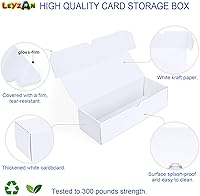 Vista 3 de Caja de almacenamiento de tarjetas intercambiables, paquete de 12, 600