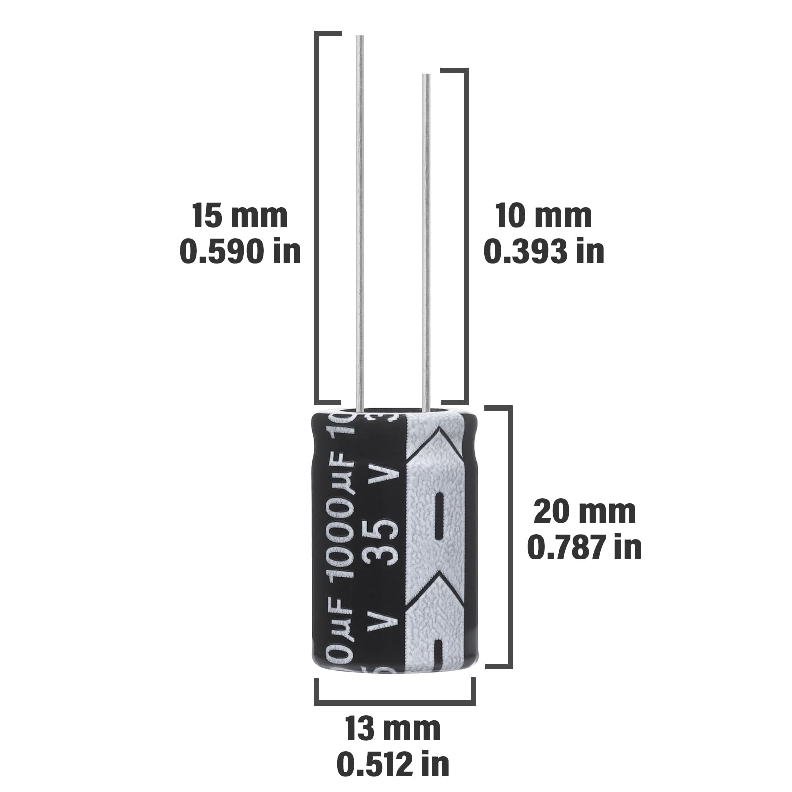 1000 stks Aluminium Elektrolytische Condensator Assortiment Box Kit 16 V ~ 50 V 0.1uF ~ 1000uF