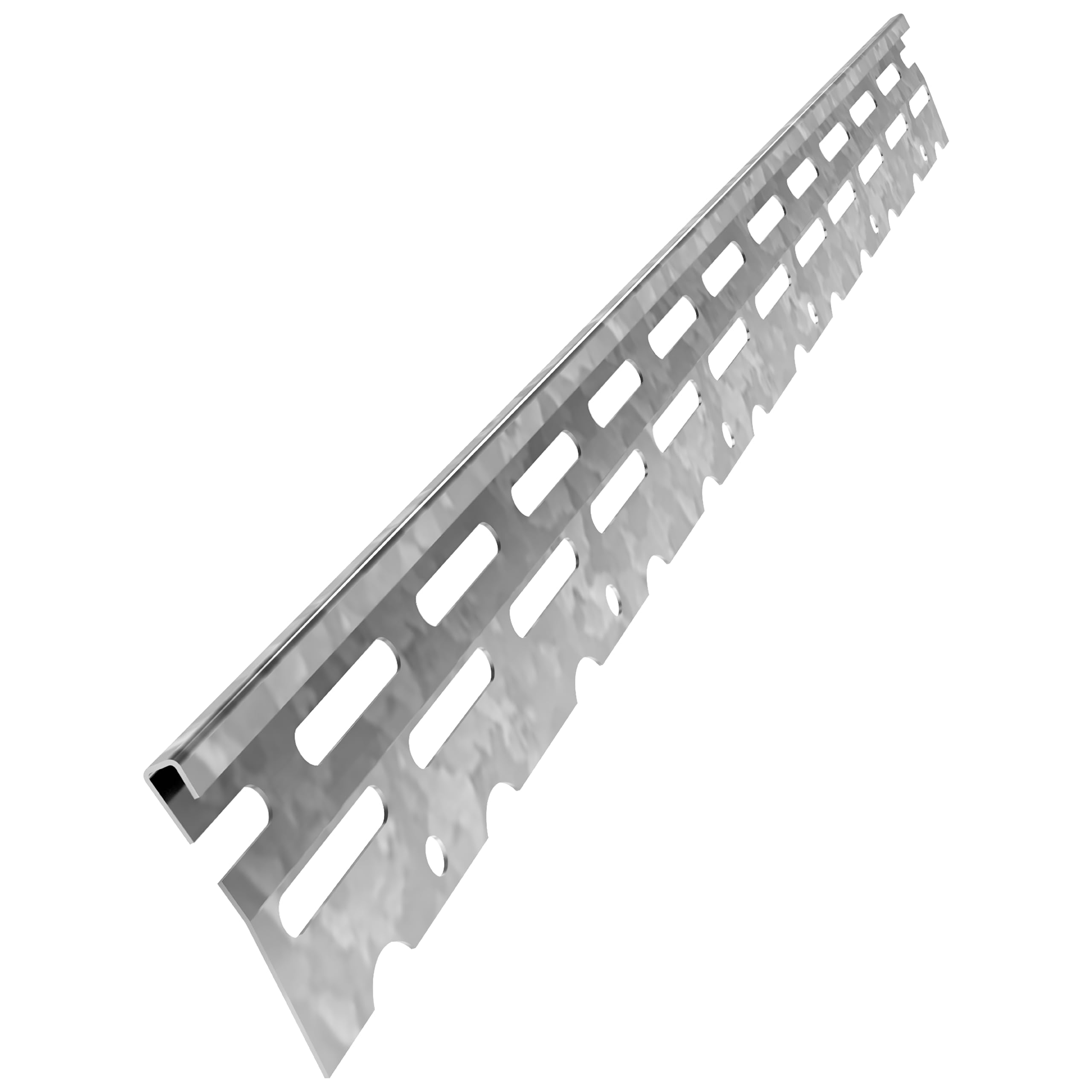 Plaster Stop Bead 3mm x 3 meter Galvanised Steel Trim for Skim Coat Plastering and Plasterboard Edge Finishing