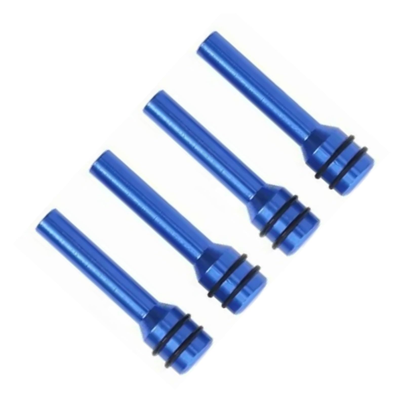 Aoicxb Blue Door Lock,4Pcs Car Door Lock Pin Door Lock Rod 49Mm Knob Pull Security Insurance Auto Universal Security Door Lock Picking Latch Pins(4Pcs)(Blue)