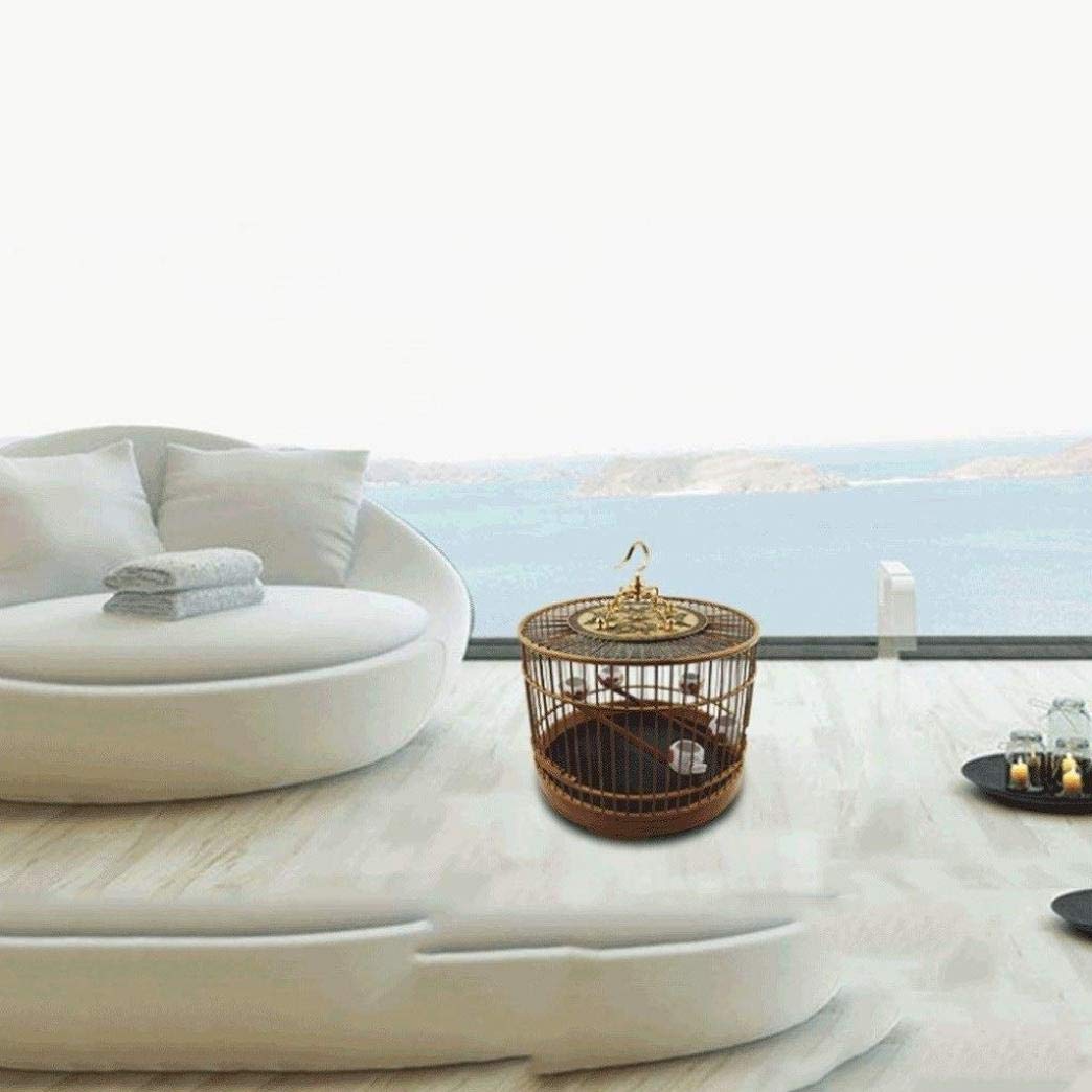 Amazon.co.jp: 中国のレトロなスタイルの竹製鳥かご 絶妙な手作り旅行