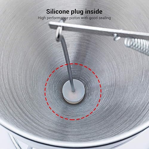 Miniatura 3 de Herramienta de embudo de bolas de pulpo de acero inoxidable, dispensador de masa de gofres, fabricante de panqueques de cocina