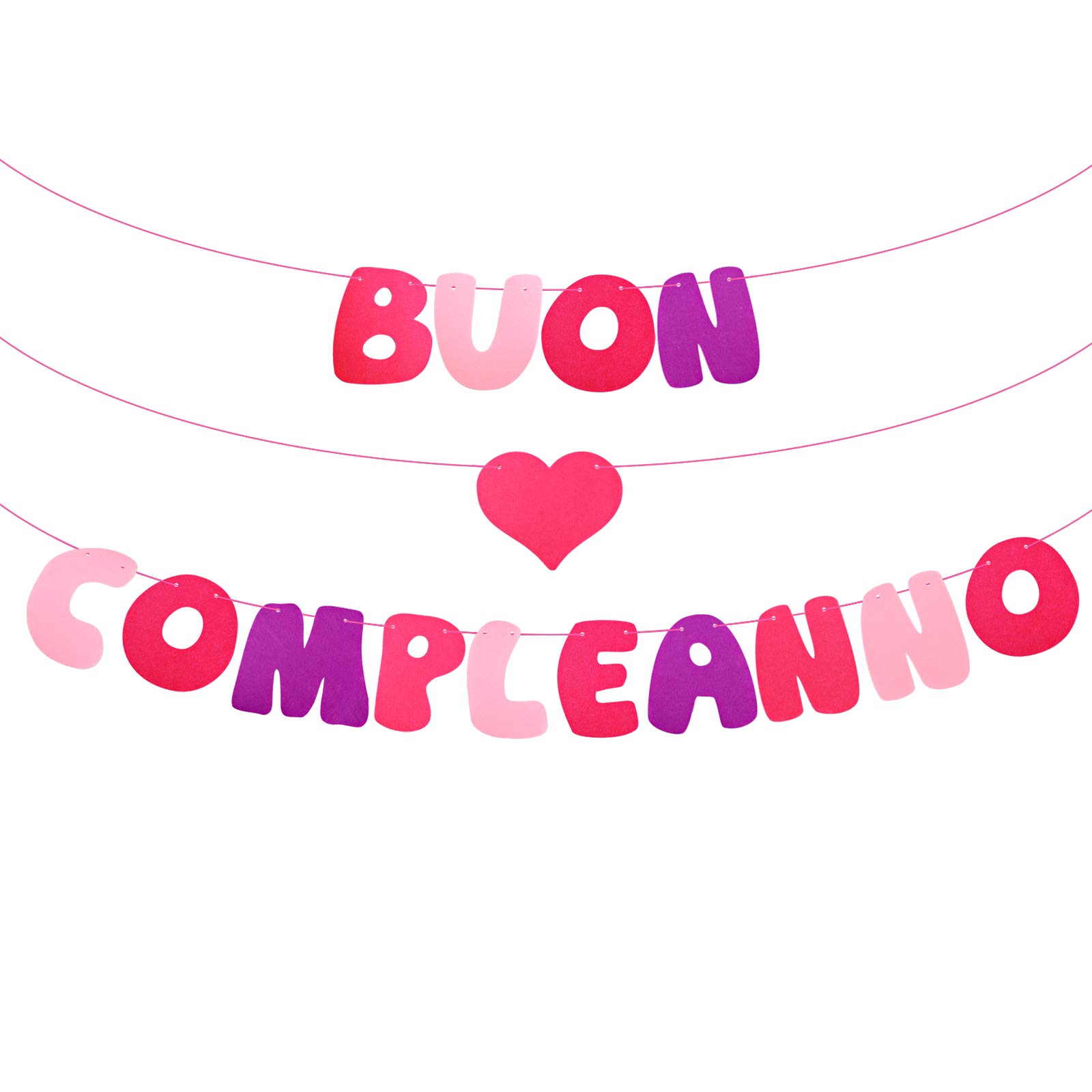 Decorazioni Compleanno Kit Decorazione Compleanno Con Striscione Happy Birthday, 6 Sfere A Nido D'Ape E Ghirlanda Arcobaleno A Cuore Festone Buon Compleanno