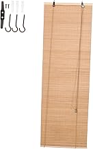 Didiseaon Cortina 1 Conjunto De De Decoração Persianas De Bambu Sombra De Janela De Sombreamento Cego s De Porta De Sala De Aula Para Bloqueio s Romanas s De Janela Cortinas De Janela