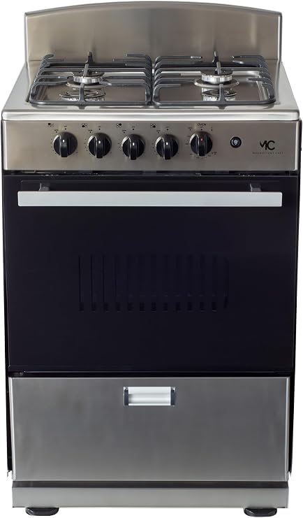 Magnificent Chef 24" Freestanding Gas Range, 3.0 Cu Ft Space