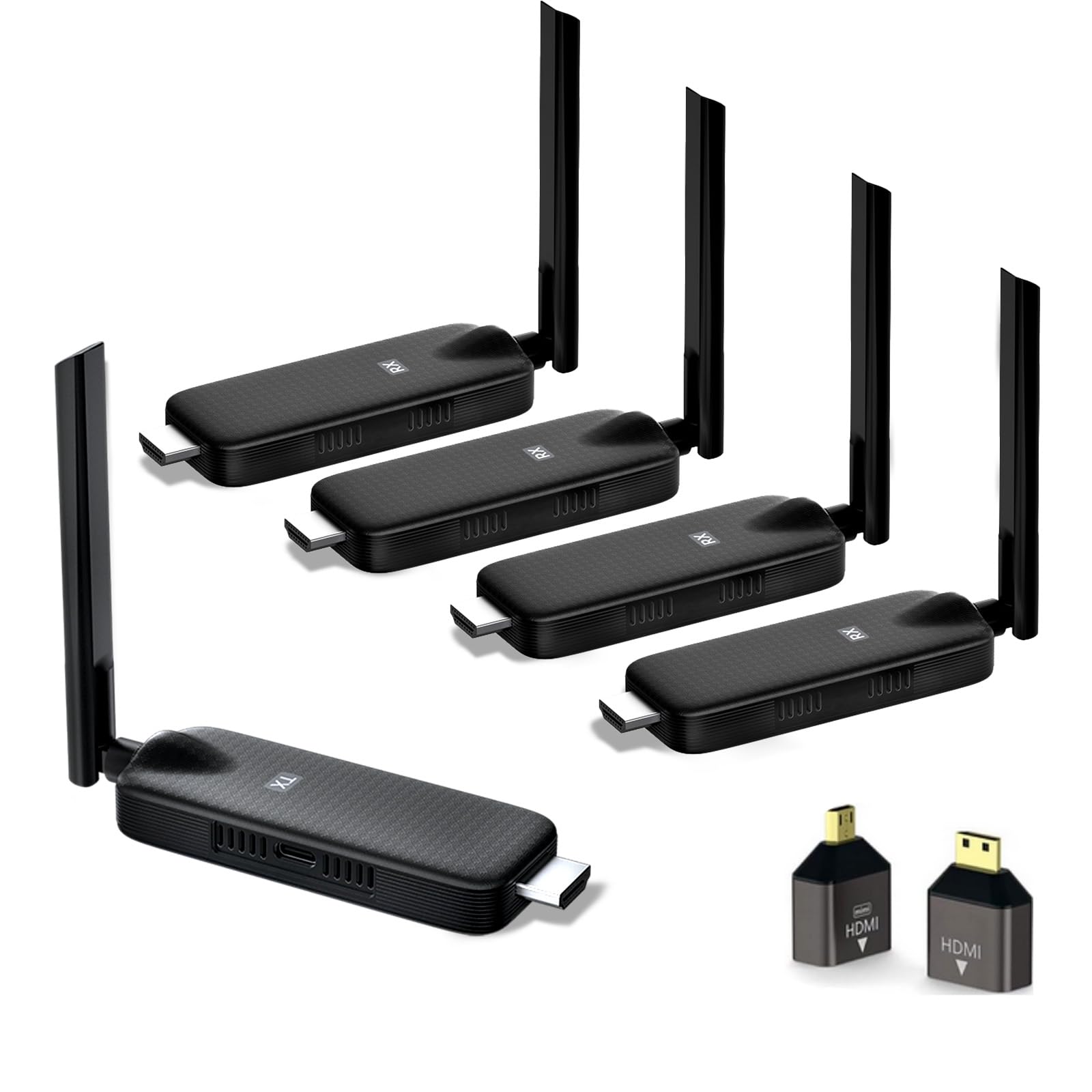 Amazon.com: Wireless HD Transmitter and 4 Receiver Kit, up to 6